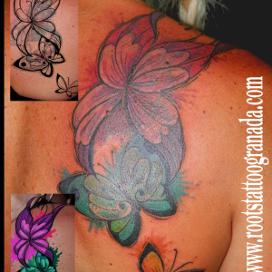TAPADO-DE-TATUAJE-DE-DUENDE-IRLANDES-CON-MARIPOSAS