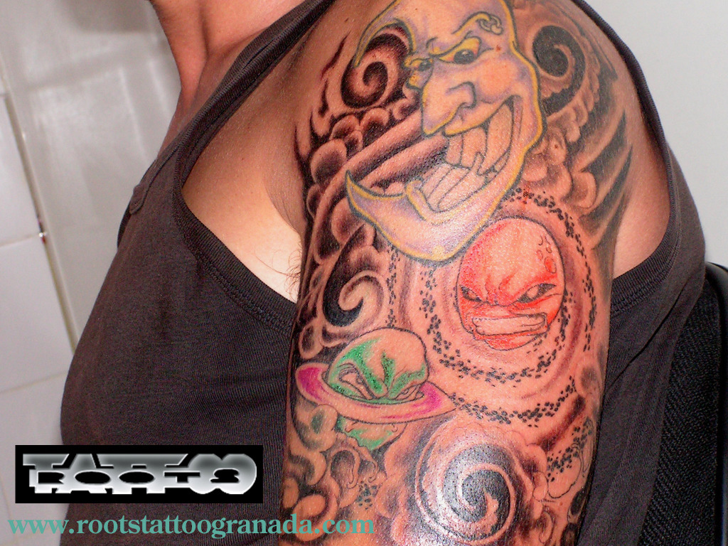 Tatuaje planetas