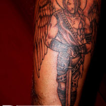 Ejemplo de tatuaje en antebrazo