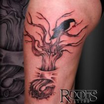 Tatuaje árbol estilo propio