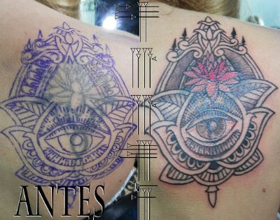 LOTO HINDÚ (ARREGLO Y AMPLIACIÓN) (TATUAJE DESTACADO 6)