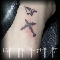 Pequeño tatuaje en el pie