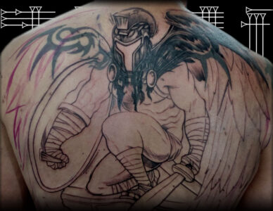 COVERUP ESPARTANO ALADO (DESTACADO 22)