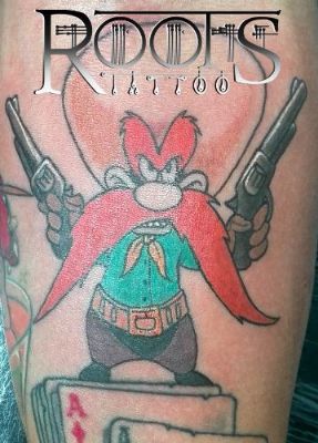 CARTOON TATTOO – ROOTS TATTOO GRANADA