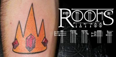 TATUAJE CORONA INFANTIL