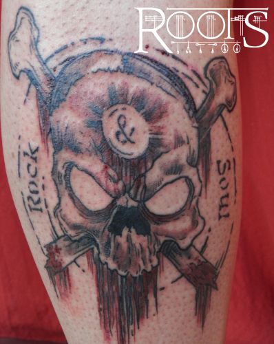 Tatuaje bandera pirata