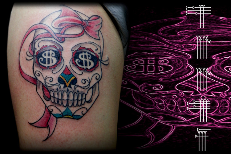 Tatuaje chicano femenino sexy