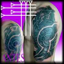 Difícil tapado de tattoo tribal