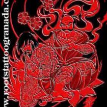Tatuaje al estilo tradicional japonés