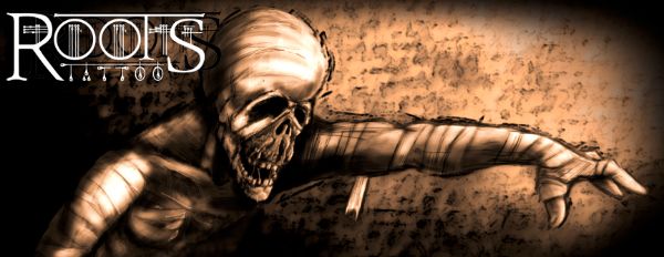 Creeping Mummy for tattooing