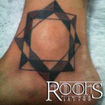 geometric tattoo