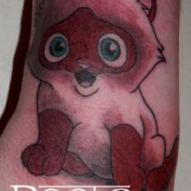 Tatuaje gatito