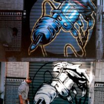 Dj Rena Grafitti work