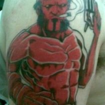 TATUAJE PERSONAJE DE CÓMIC