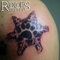 Tatuajes snow print