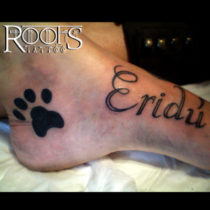 Tatuajes para el pie chica