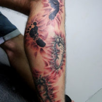 ideas de tatuajes de huellas de bebé