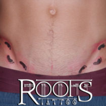 Tatuaje ingle chico