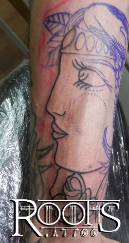 PROCESO DE TATUAJE OLD SCHOOL