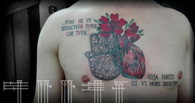 Tatuajes para el pecho hombres