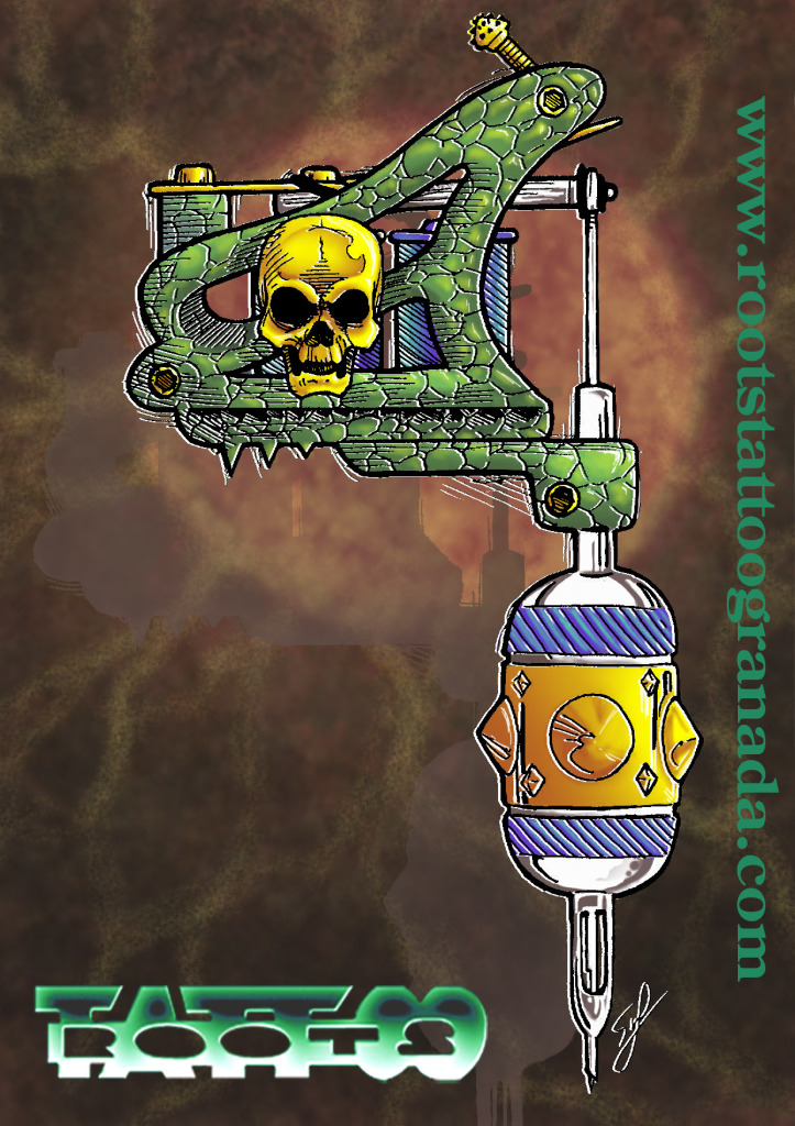 Máquina de tatuar arcana