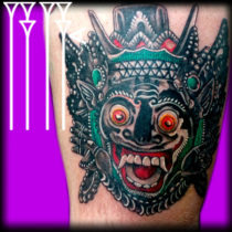 Deadly Mask tattoo