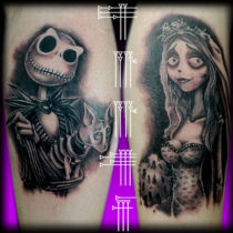 Tatuaje Tim Burton