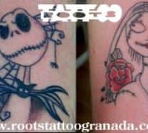 Tatuaje complementario Tim Burton