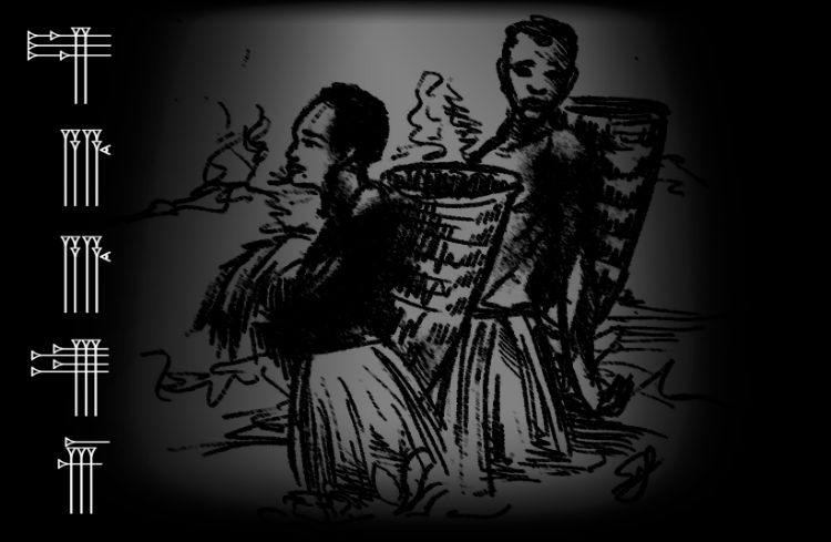 Diseño de nativos africanos