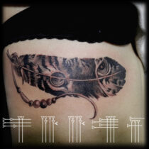 tatuaje con cara de tigre