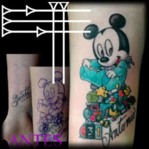 Tatuajes bebés Disney