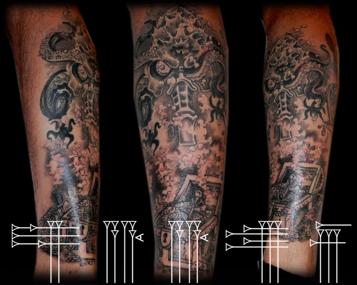 Biomechanic sea and chest