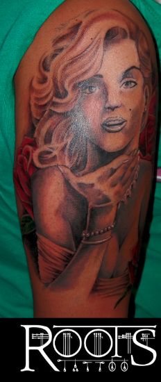 Marilyn tattoo