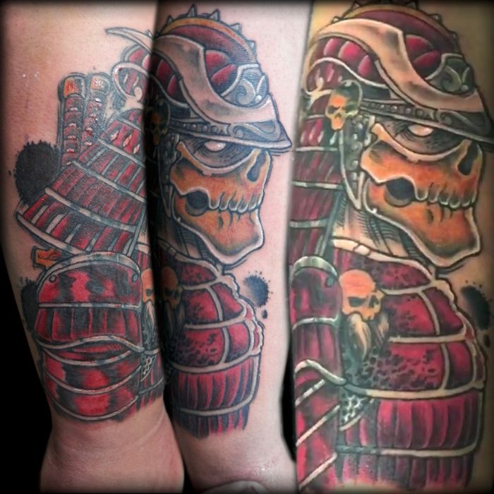 Samurai Demonio oriental