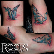 watercolour tattoo Granada