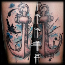 watercolor tatttoo