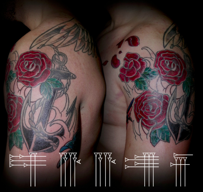 American sailor tattoo