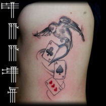 Golondrina con cartas