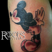 Granada tattoo, ratón Mickey