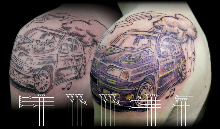 Tatto del mundo del motor