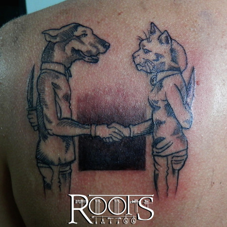 TATUAJES DE HUELLAS, PERROS, GATOS Y LOBOS (TEMÁTICA 6)