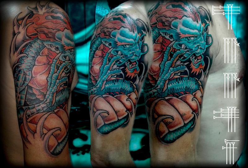 Dragon tattoo