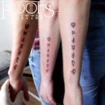 Tatuajes para varias personas en conjunto