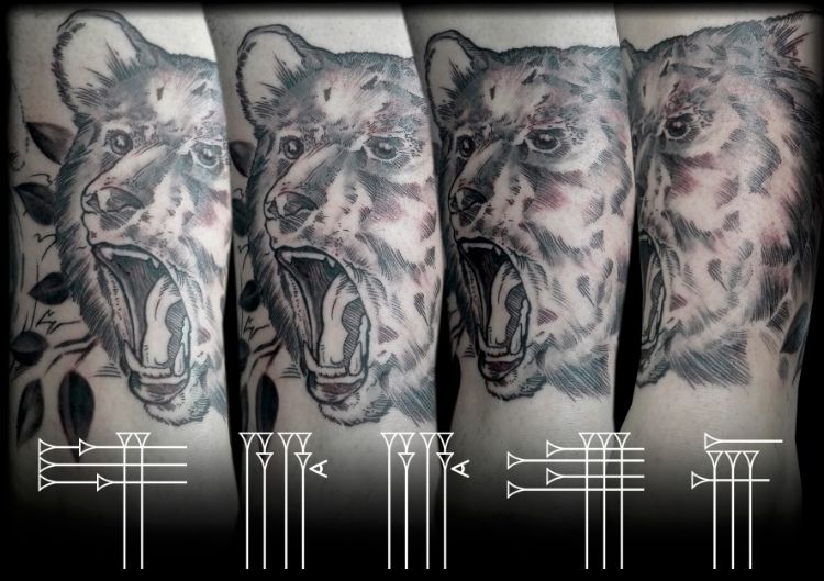Bear tattoo