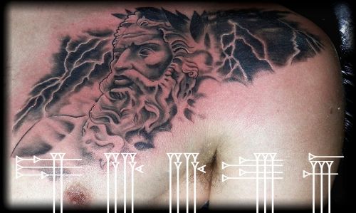 Tatuaje Dios Júpiter