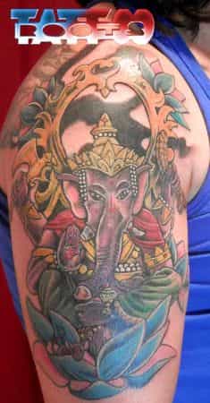 ELEFANTE GANESHA (TATUAJE DESTACADO 2)