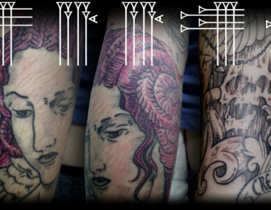EL TATUAJE DE LÍNEAS