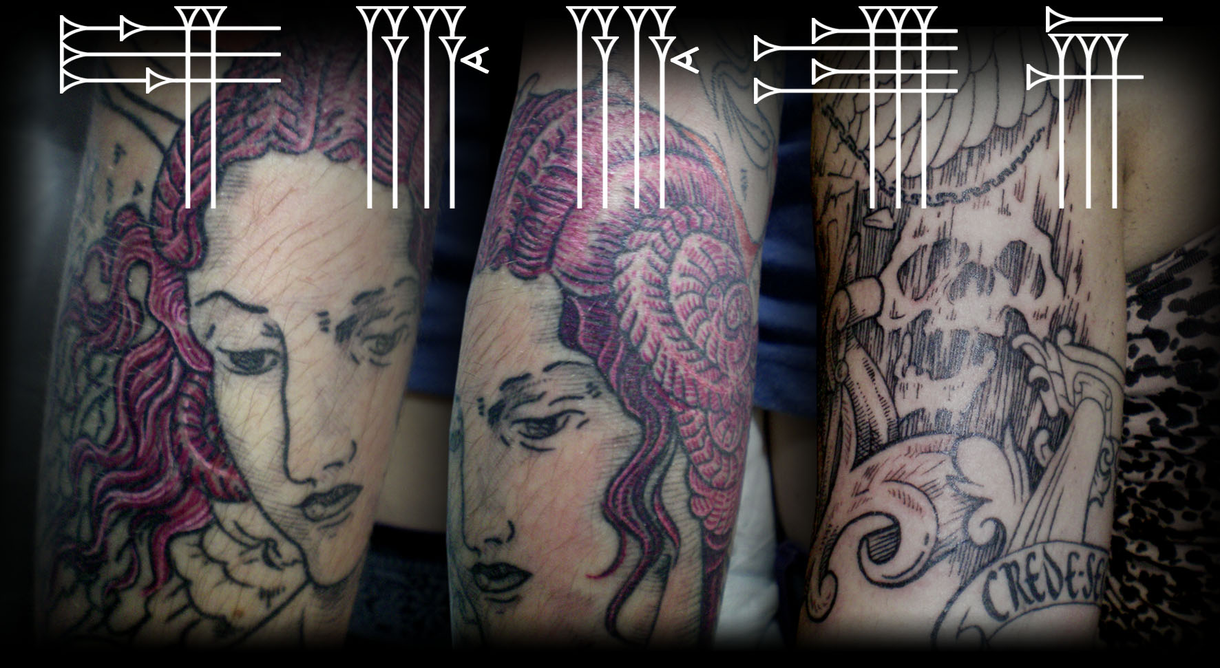 EL TATUAJE DE LÍNEAS