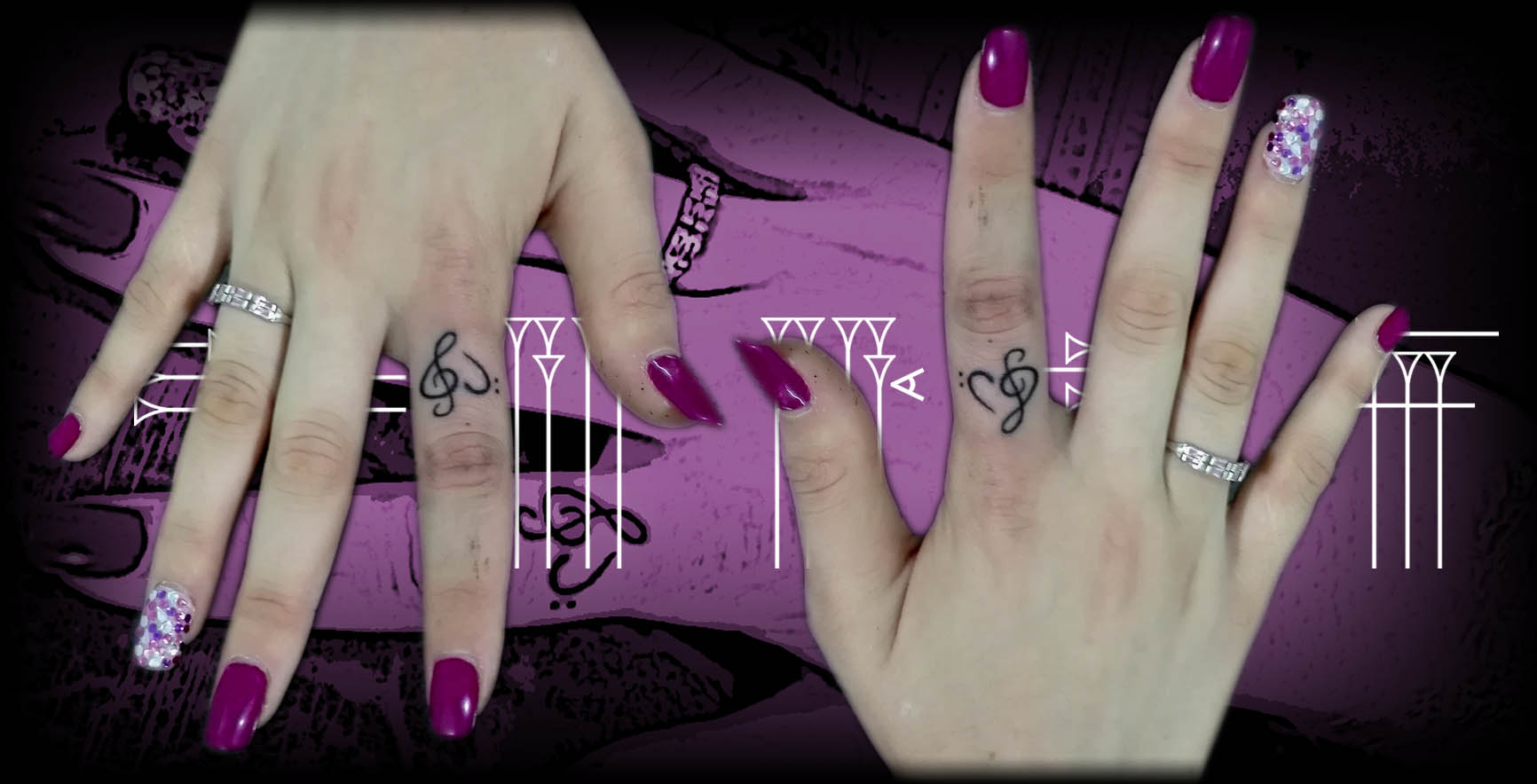 Tattoo finger
