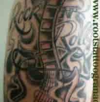 Tatuaje Rock and Roll